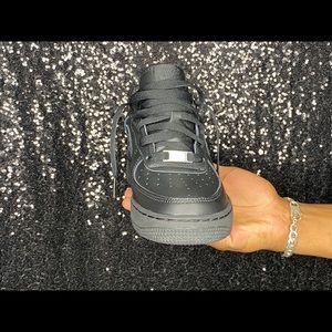 Black Air Force ones